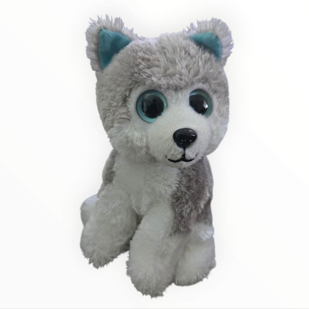 Ty Plush Husky Sled Dog Beanie